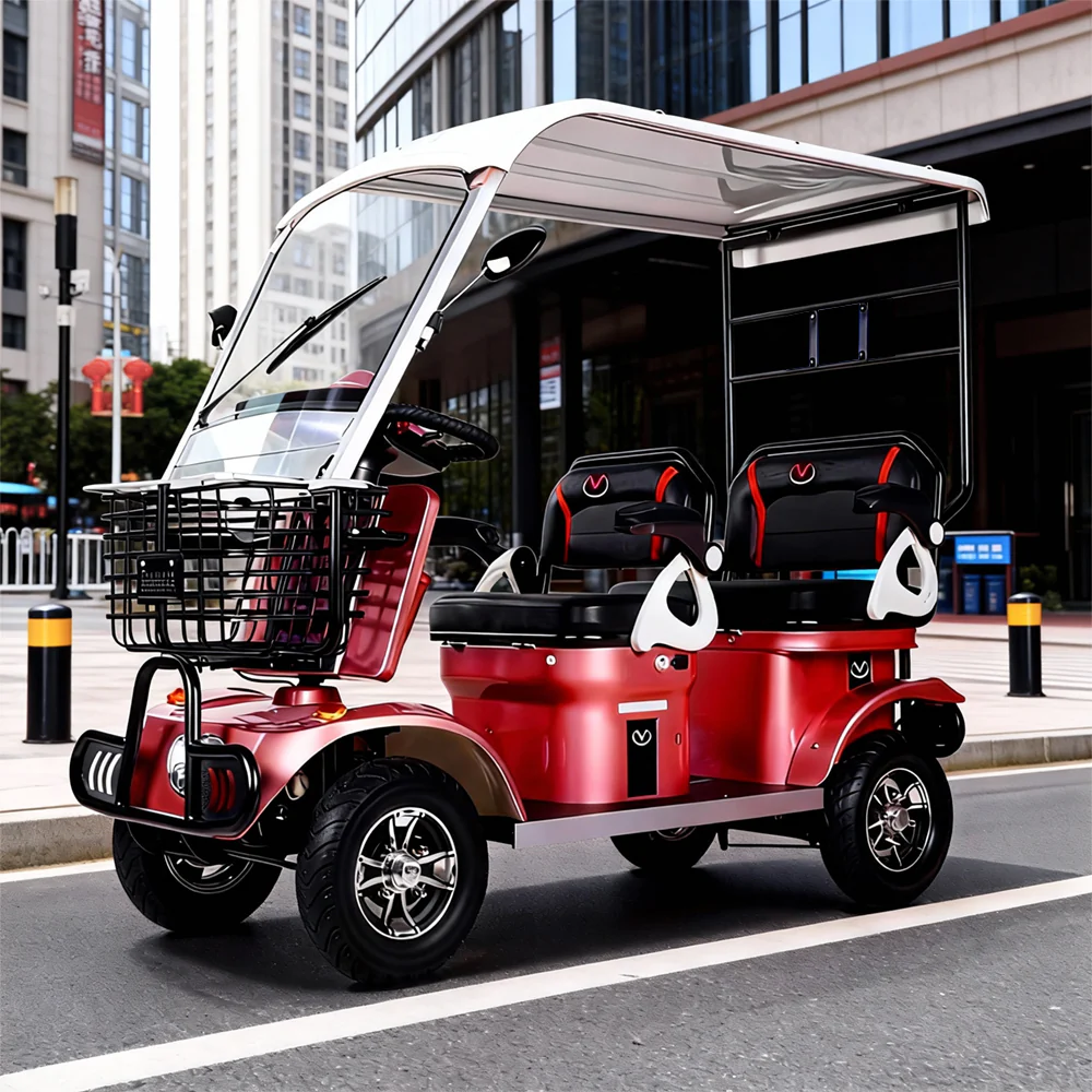 650W 60V 20Ah Electric Mobility Scooter with Long-Range