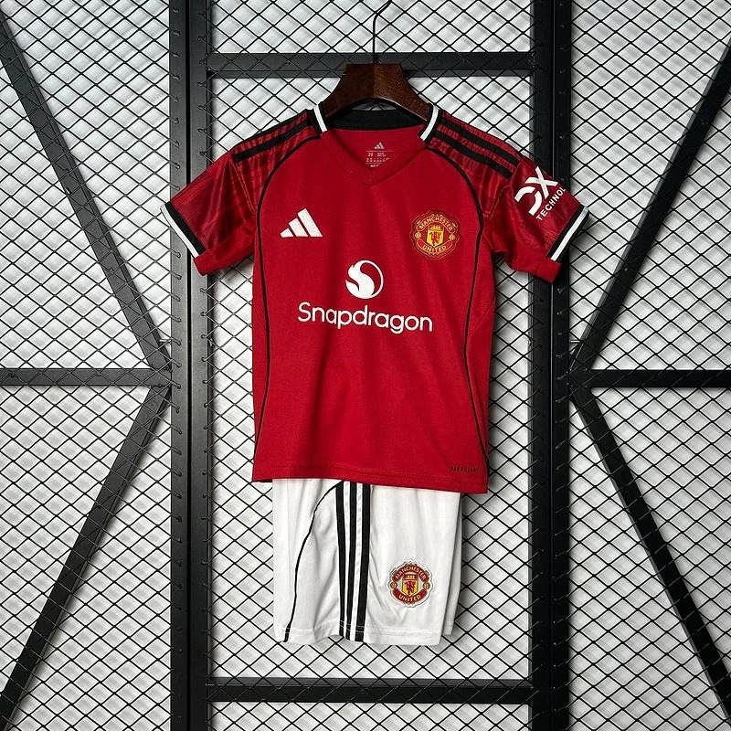 Kid Size Manchester United 2025-2026 home