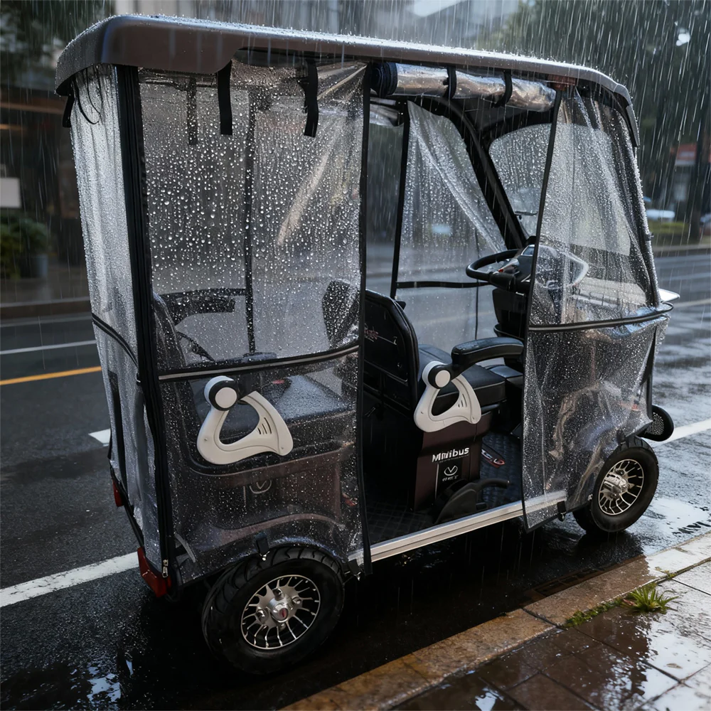 650W 60V 20Ah Electric Mobility Scooter with Long-Range