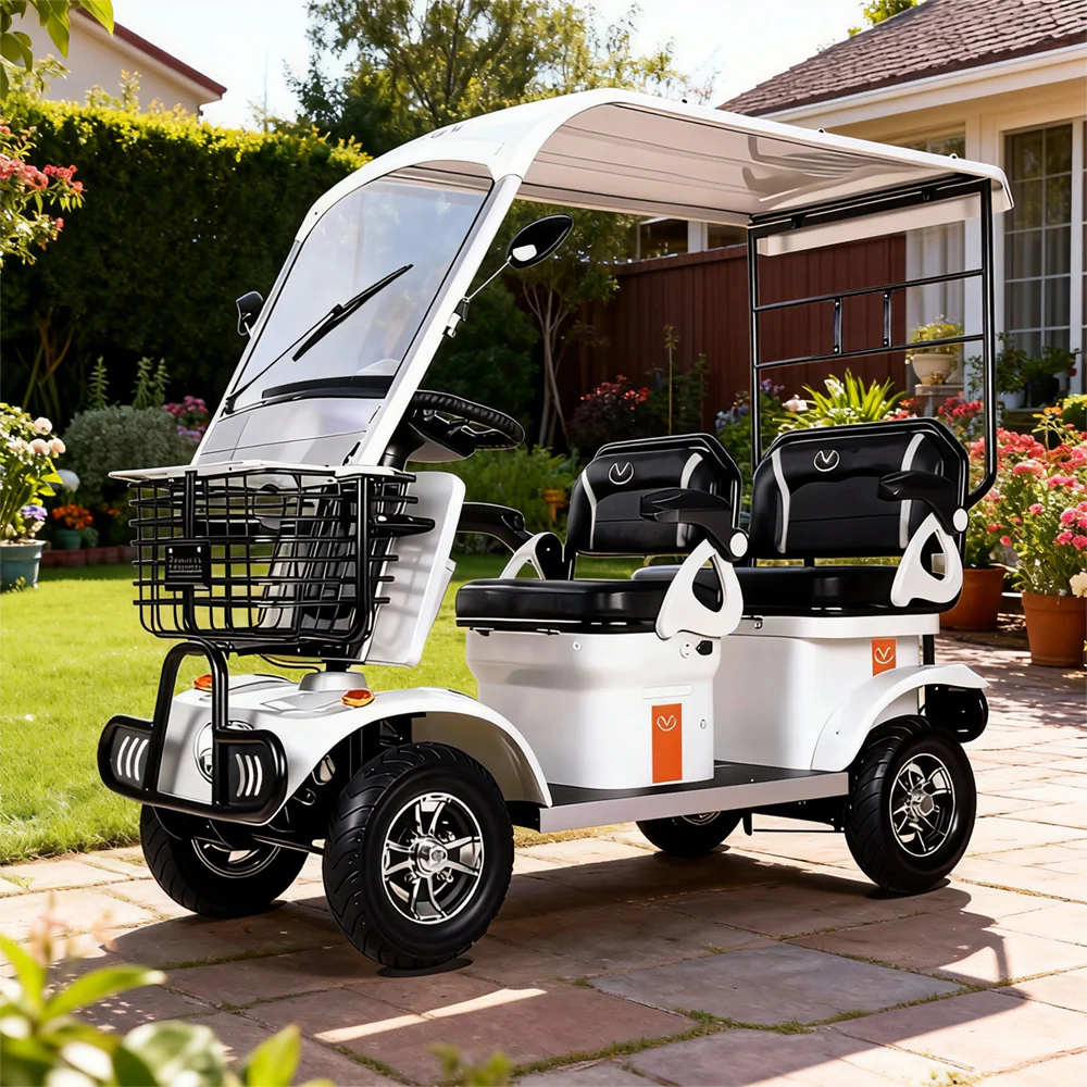 650W 60V 20Ah Electric Mobility Scooter with Long-Range