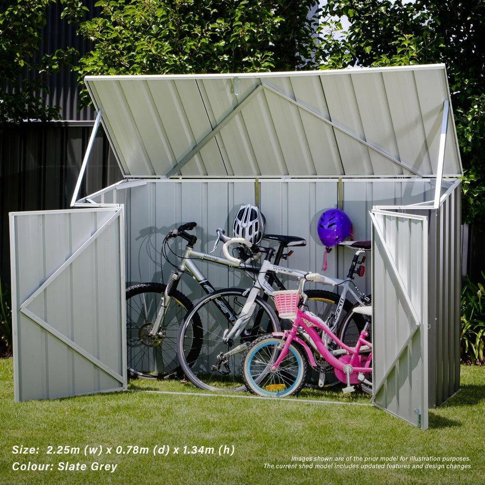 2.25m x 0.78m Bike Shed