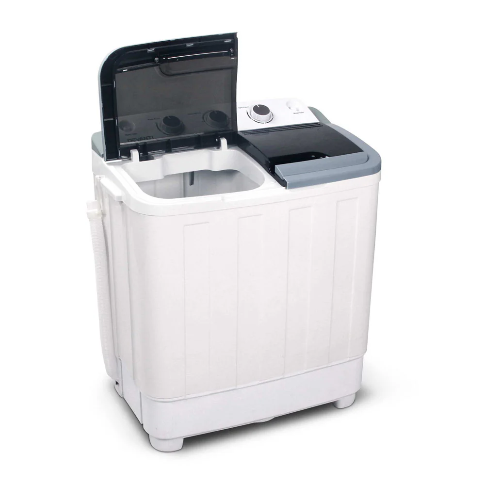 Devanti 5KG Twin Tub Portable Washing Machine White