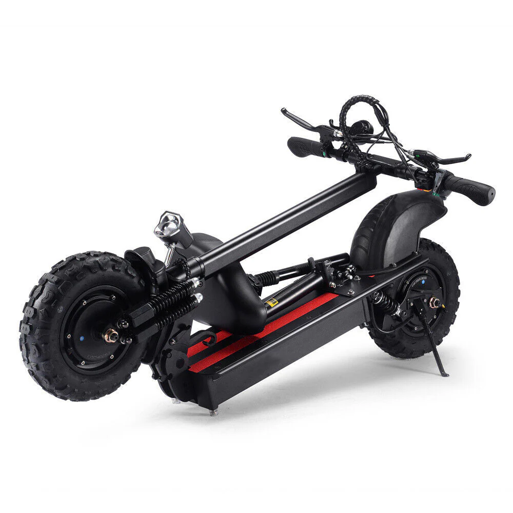 All Terrain Electric Scooter with 2000W Power Motors and 11-Inch Vacuum Tires, 4-mode, Black