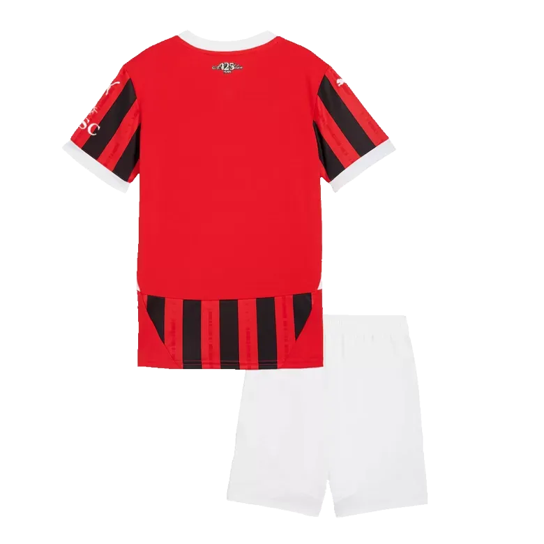 AC Milan Home Kids Soccer Jerseys Kit 2024/25