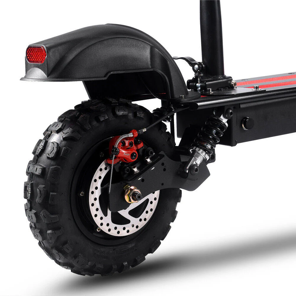 All Terrain Electric Scooter with 2000W Power Motors and 11-Inch Vacuum Tires, 4-mode, Black
